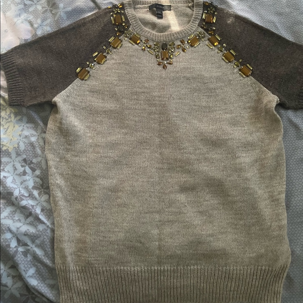 J.Crew Short Sleeve Sweater
